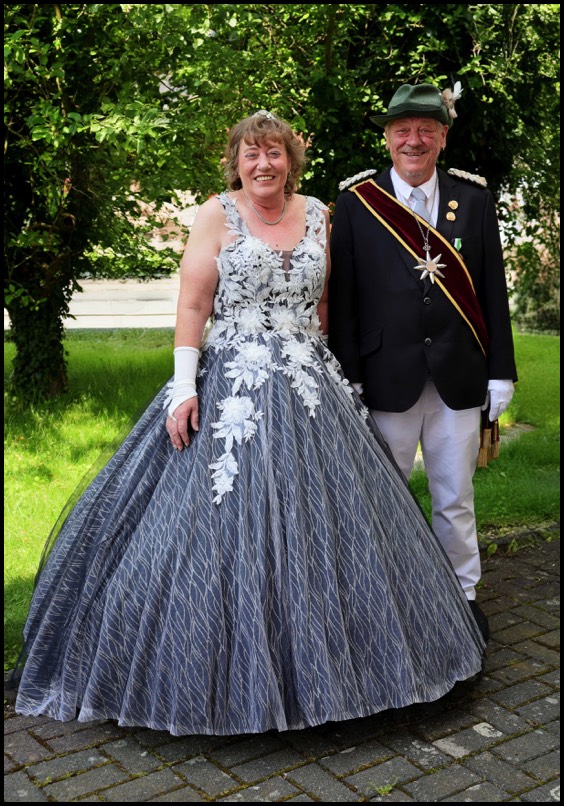 Königspaar Bernd und Christiane Pollach