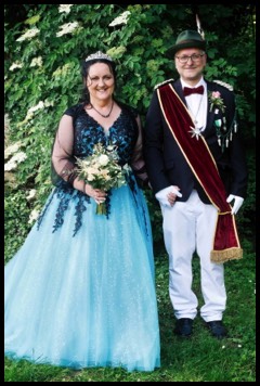 Königspaar Thorsten Prause und Uschi Wunder